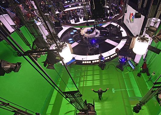 Behind the scenes at the BBC (Source: BBC Studioworks)