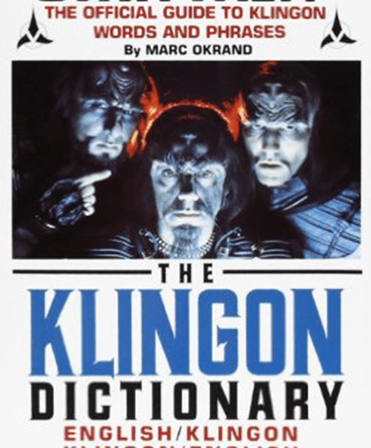 The Klingon Dictionary (Source: Amazon)