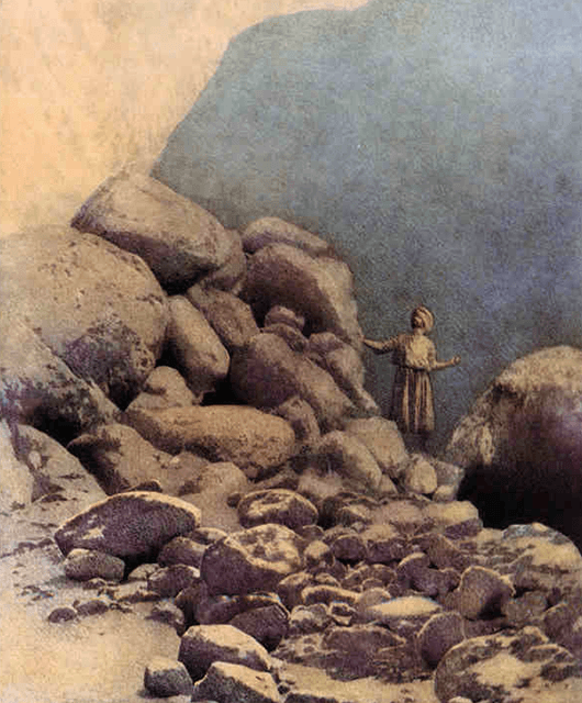 “The Valley of Diamonds” by Maxfield Parrish (Source: Wikimedia Commons)