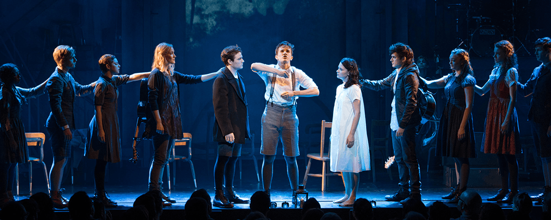 Deaf West's 2015 Broadway production of "Spring Awakening" (Source: Sara Krulwich/NYTimes)