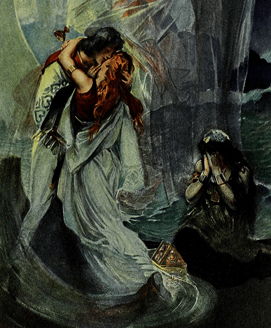 Tristan and Isolde (Source: Internet Archive Book Images/Flickr)