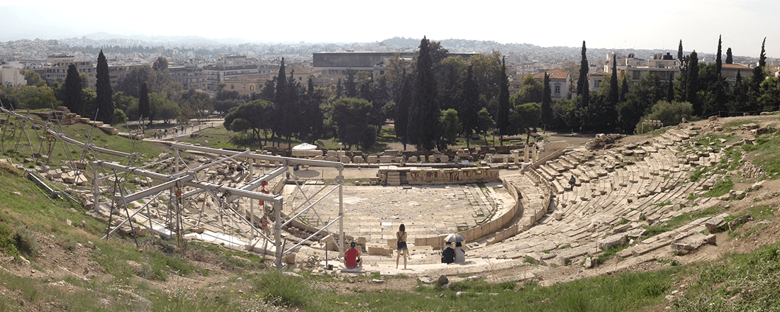 Theater of Dionysus (Source: Katie Rosengarten)