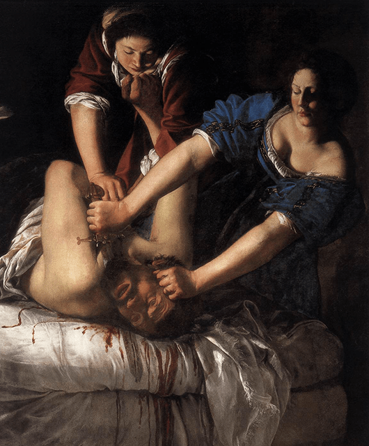 "Judith Beheading Holofernes" by Artemisia Gentileschi (Source: Wikimedia Commons)