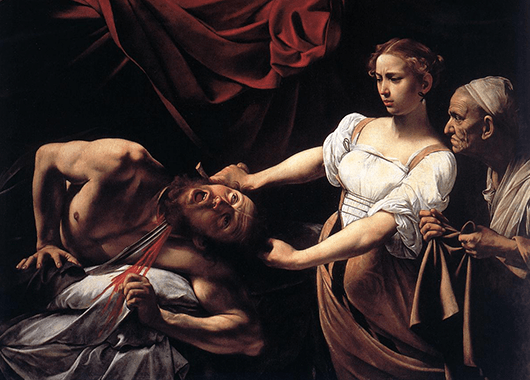 "Judith Beheading Holofernes" by Caravaggio (Source: Wikimedia Commons)