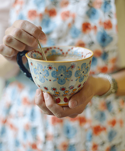 Apron and Teacup