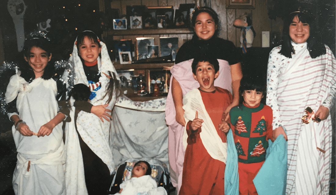 The Villarreal Family Christmas Play (Source: Sarah Grace Villarreal)