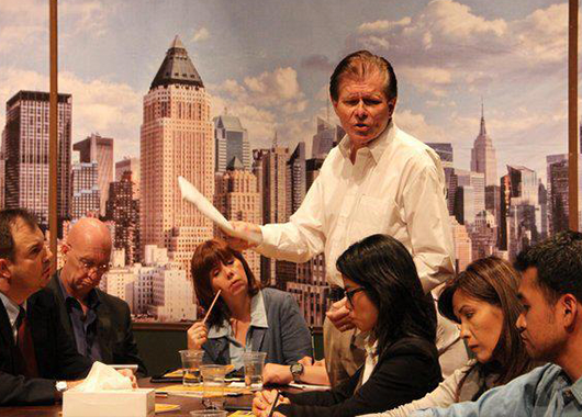 2012 production of "Twelve Angry Men" (Source: Jakarta Players)