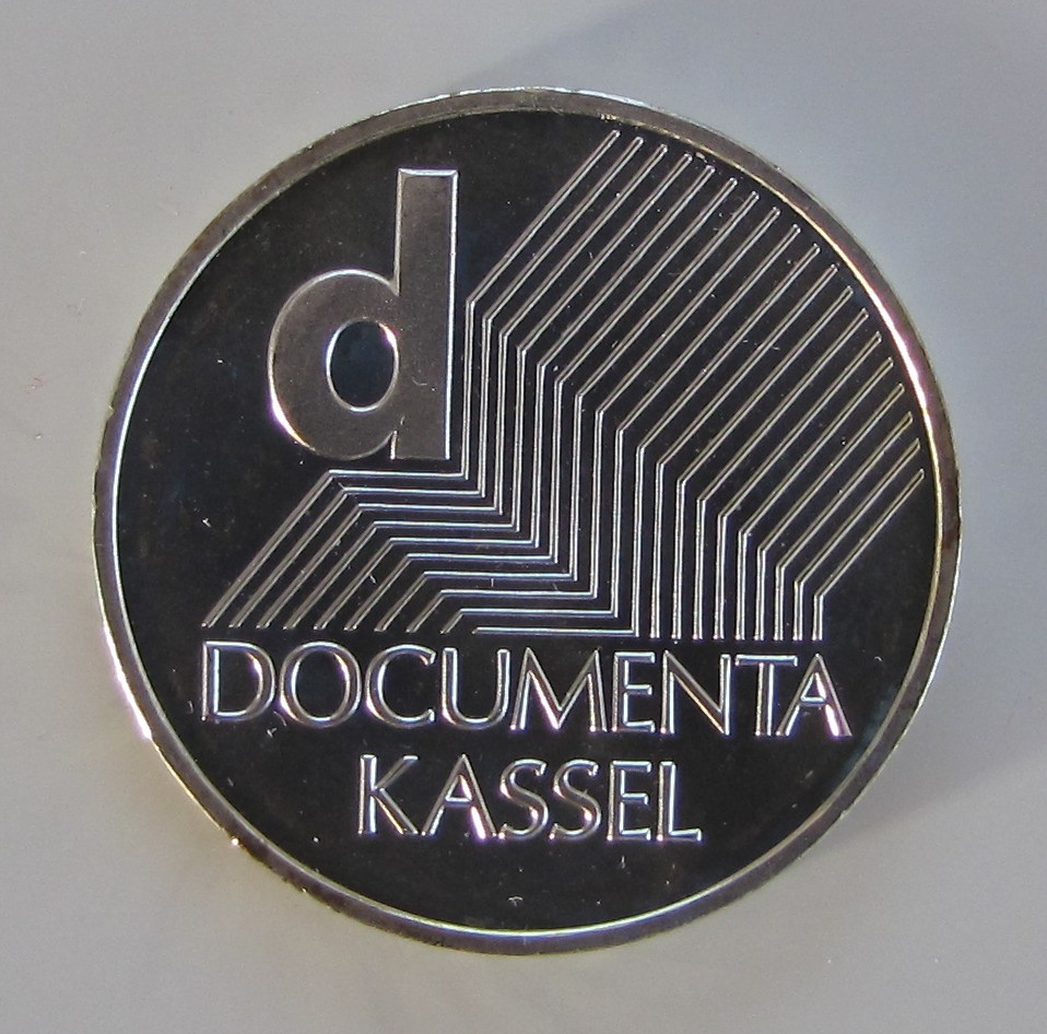 2002 10-Euro coin celebrating Documenta (Source: Wikimedia Commons)