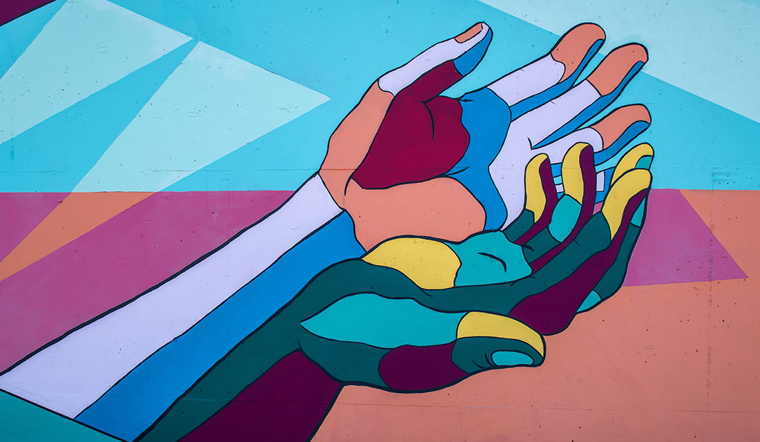 Mural of Hands